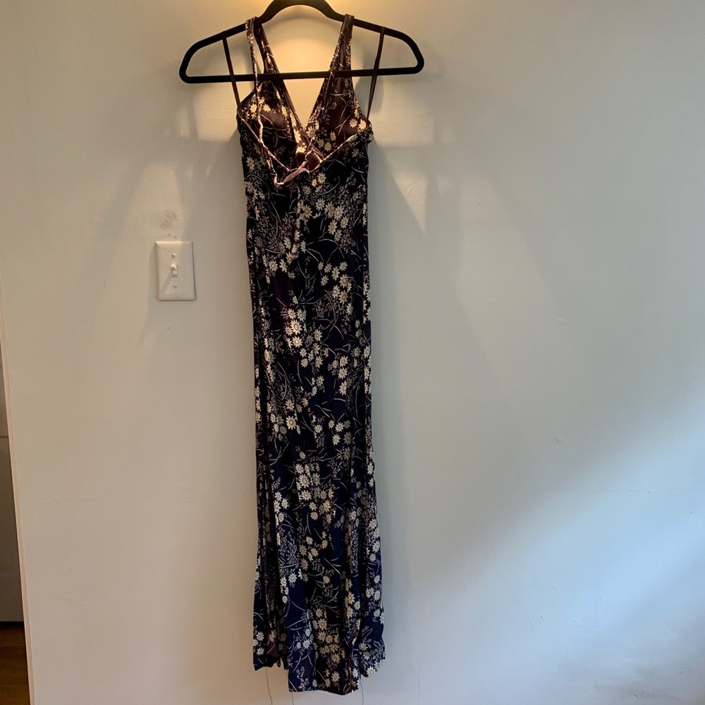 Tie halter dress